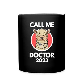 Doctoral thesis Doctorate Doctorate 2023 Doctor - Full Colour Mug - black - Front