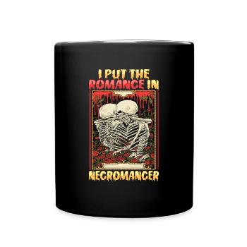 Undead Romance Necromancer Design for a - Full Colour Mug - black - Front