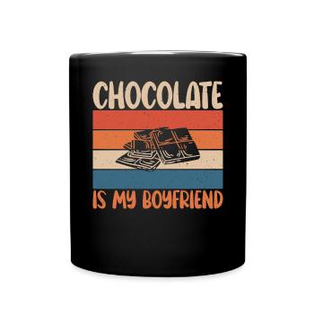 Cadeaux pour amateurs de chocolat - Mug uni - noir - Devant