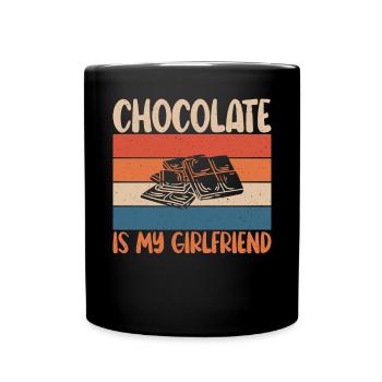 Cadeaux pour amateurs de chocolat - Mug uni - noir - Devant