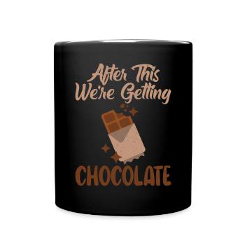 Cadeaux pour amateurs de chocolat - Mug uni - noir - Devant