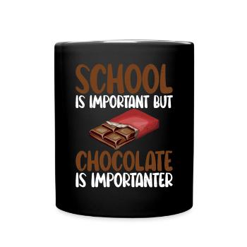 Chocolate Lover Gifts - Full Colour Mug - black - Front