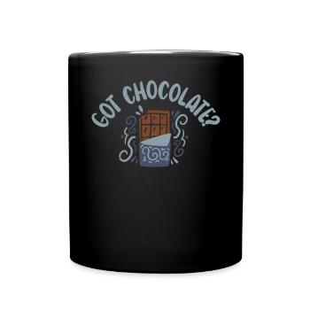 Cadeaux pour amateurs de chocolat - Mug uni - noir - Devant