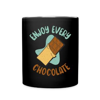 Cadeaux pour amateurs de chocolat - Mug uni - noir - Devant