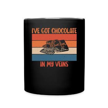 Cadeaux pour amateurs de chocolat - Mug uni - noir - Devant