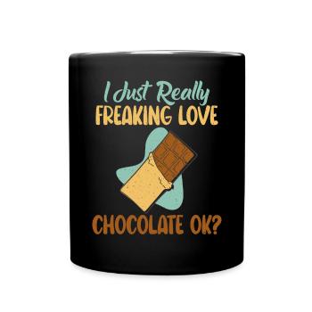 Cadeaux pour amateurs de chocolat - Mug uni - noir - Devant