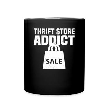 Magasin d’occasion Eco Hipster d’occasion - Mug uni - noir - Devant