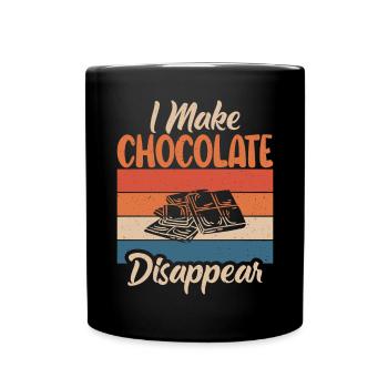 Cadeaux pour amateurs de chocolat - Mug uni - noir - Devant
