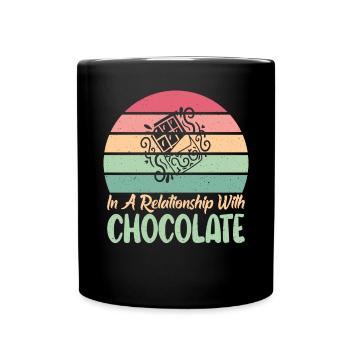 Cadeaux pour amateurs de chocolat - Mug uni - noir - Devant