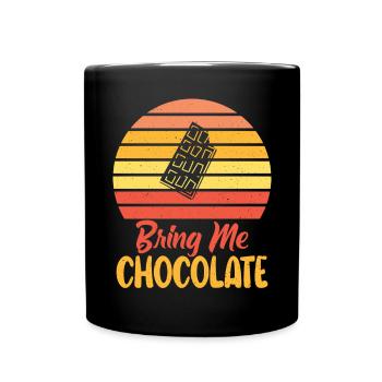 Cadeaux pour amateurs de chocolat - Mug uni - noir - Devant