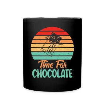 Cadeaux pour amateurs de chocolat - Mug uni - noir - Devant