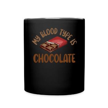 Cadeaux pour amateurs de chocolat - Mug uni - noir - Devant