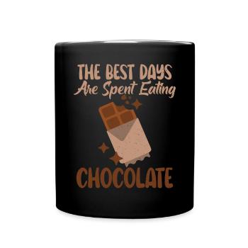 Cadeaux pour amateurs de chocolat - Mug uni - noir - Devant
