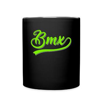 BMX - Full Colour Mug - black - Front