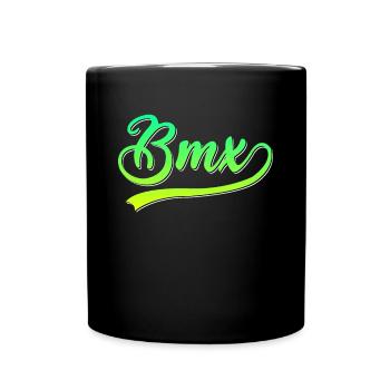 BMX - Full Colour Mug - black - Front