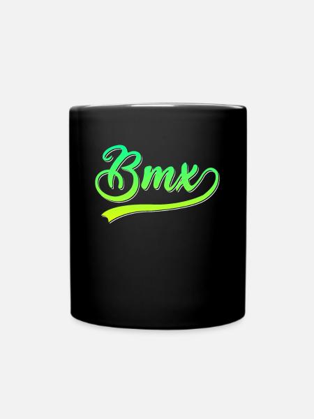 BMX - Tasse einfarbig - Schwarz