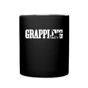 Cadeau d’arts martiaux de lutte de grappling - Mug uni - noir - Devant