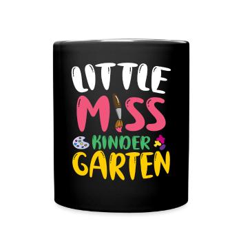 Miss Kindergarten First Day Pre School - Mug uni - noir - Devant