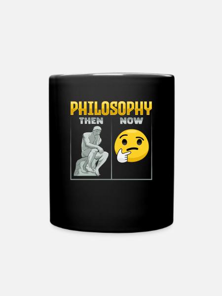 Design philosophique pour un philosophe - Mug uni - noir