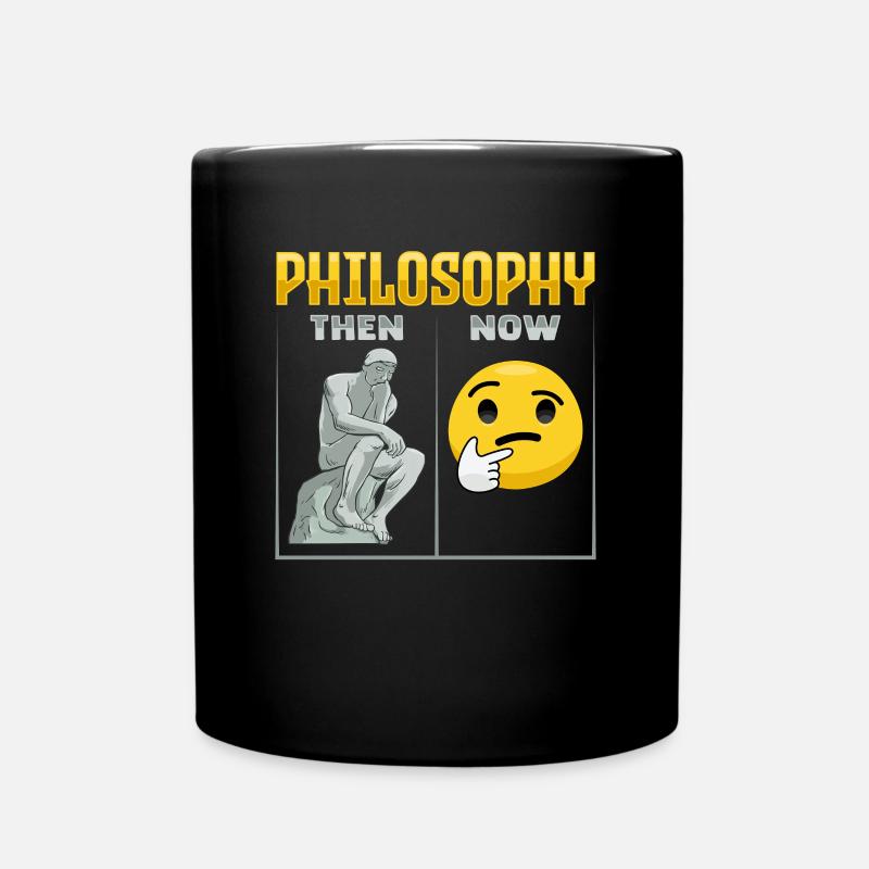 Design philosophique pour un philosophe - Mug uni - noir