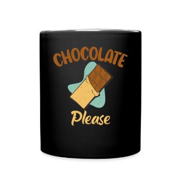 Cadeaux pour amateurs de chocolat - Mug uni - noir - Devant