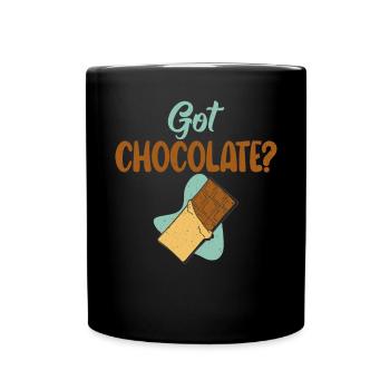 Cadeaux pour amateurs de chocolat - Mug uni - noir - Devant