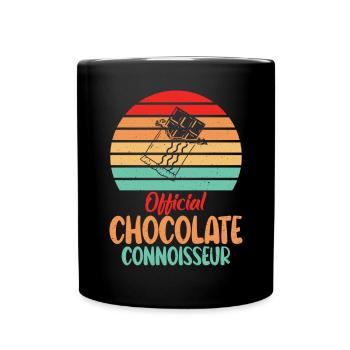 Chocolate Lover Gifts - Full Colour Mug - black - Front