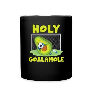 Toddler Soccer Fans - Full Colour Mug - black - Front