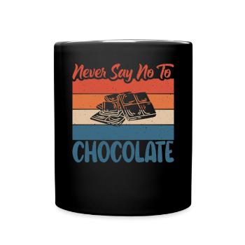 Cadeaux pour amateurs de chocolat - Mug uni - noir - Devant
