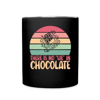 Cadeaux pour amateurs de chocolat - Mug uni - noir - Devant