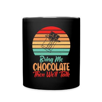 Cadeaux pour amateurs de chocolat - Mug uni - noir - Devant