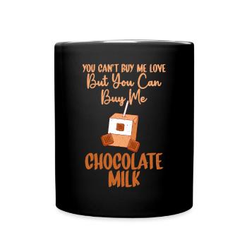 Cadeaux pour amateurs de lait au chocolat - Mug uni - noir - Devant