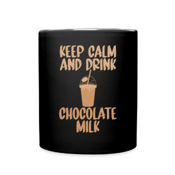 Cadeaux pour amateurs de lait au chocolat - Mug uni - noir - Devant