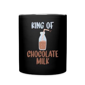 Cadeaux pour amateurs de lait au chocolat - Mug uni - noir - Devant