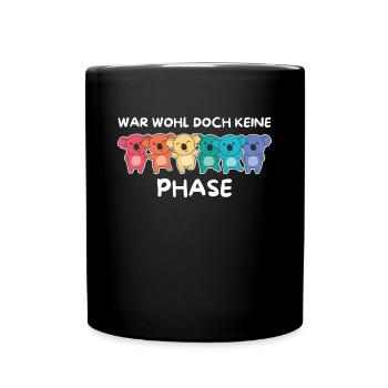 Drapeau arc-en-ciel Gay Pride LGBTQ Koala - Mug uni - noir - Devant