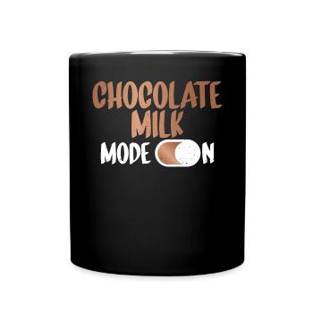 Cadeaux pour amateurs de lait au chocolat - Mug uni - noir - Devant