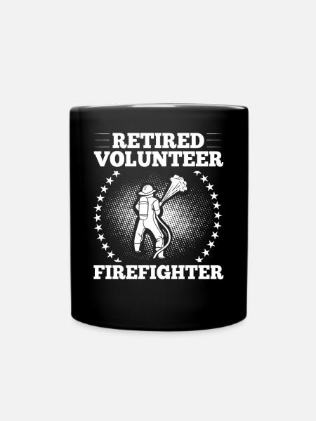Pompiers volontaires - Mug uni - noir