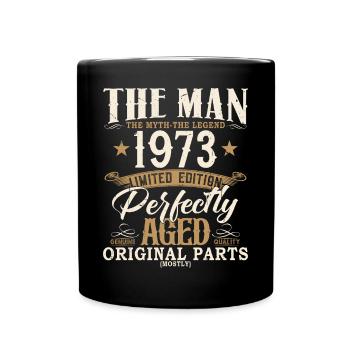 1973 Jahrgang Mann Mythos Legende Geburtstag - Full Colour Mug - black - Front