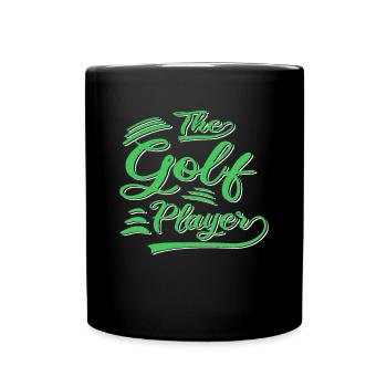 The Golf Player - Full Colour Mug - black - Front
