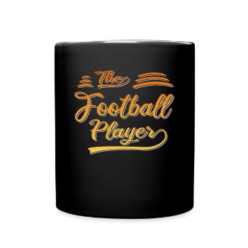 The Football Player - Full Colour Mug - black - Front