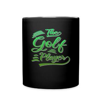The Golf Player - Full Colour Mug - black - Front