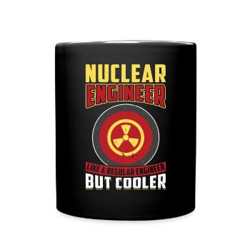 Nuclear Engineer - Tasse einfarbig - Schwarz - Vorne
