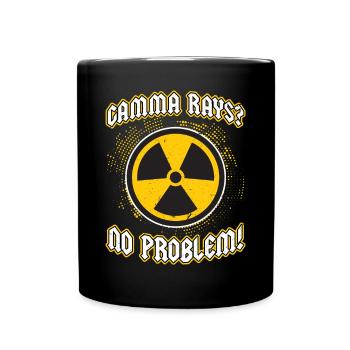 Gamma Rays - No Problem - Nuclear Engineering - Tasse einfarbig - Schwarz - Vorne