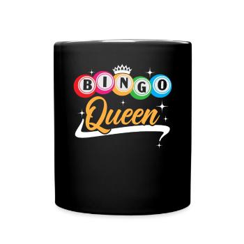 Bingo Queen Bingo Player Casino Gambling Lottery - Mug uni - noir - Devant