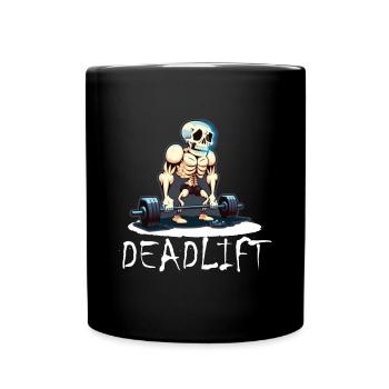 Soulevé de terre Skeleton Bodybuilding Sport Soulevé de terre - Mug uni - noir - Devant