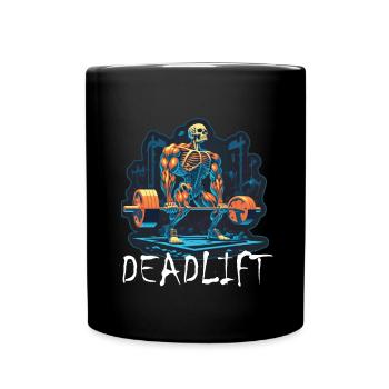 Soulevé de terre Skeleton Bodybuilding Sport Soulevé de terre - Mug uni - noir - Devant