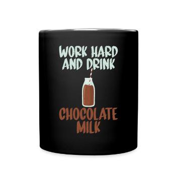 Cadeaux pour amateurs de lait au chocolat - Mug uni - noir - Devant