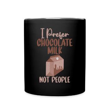 Cadeaux pour amateurs de lait au chocolat - Mug uni - noir - Devant