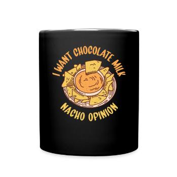 Cadeaux pour amateurs de lait au chocolat - Mug uni - noir - Devant