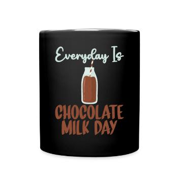 Cadeaux pour amateurs de lait au chocolat - Mug uni - noir - Devant